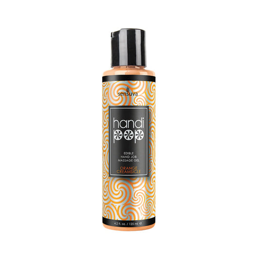 Handipop Orange Creamsicle Hand Job Massage Gel 4.2oz Bottle