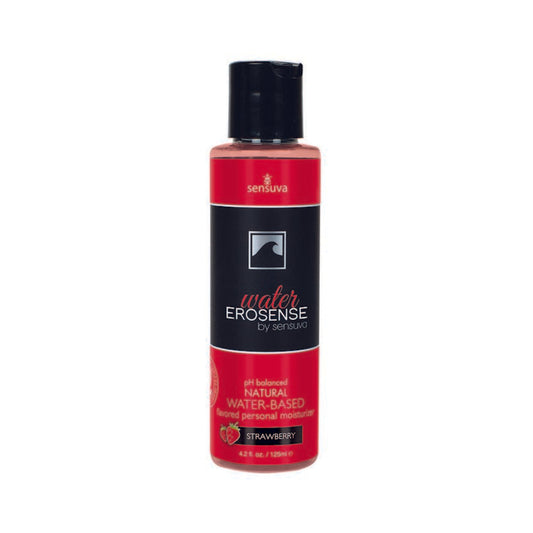 Erosense Water Strawberry Flavored Water-based Lubricant 4.2 Fl. Oz Bottle