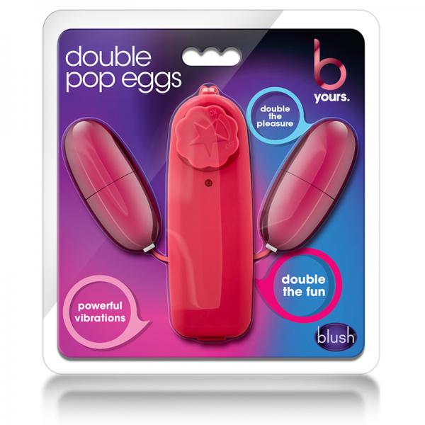 Blush B Yours Double Pop Eggs - Cerise