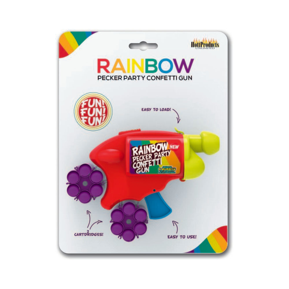 Rainbow Pecker Confetti Gun