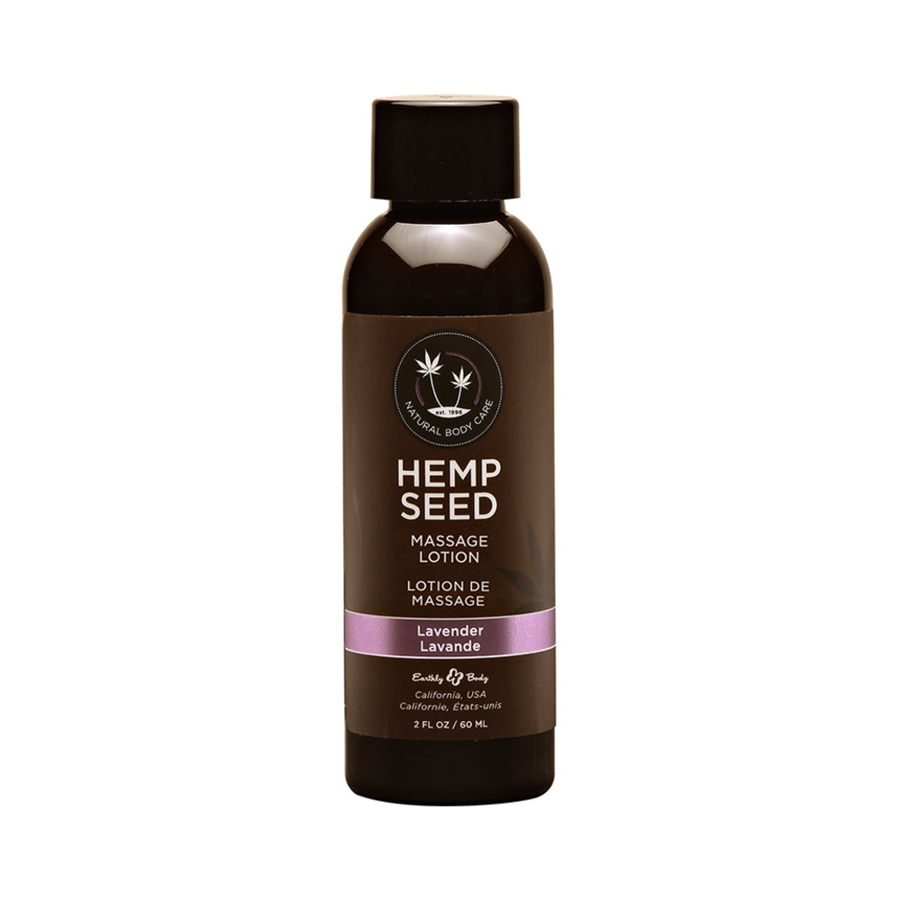 Earthly Body Massage Lotion Lavender 2oz