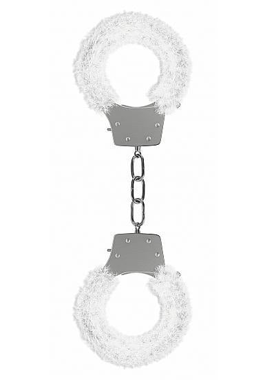 Ouch! Pleasure Handcuffs Furry - White