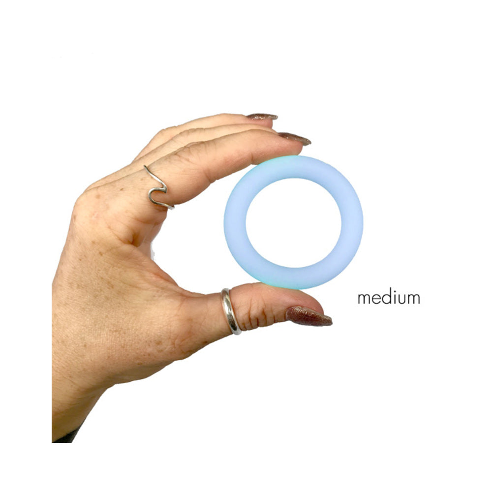 Firefly Halo Glow In The Dark Cock Ring Medium