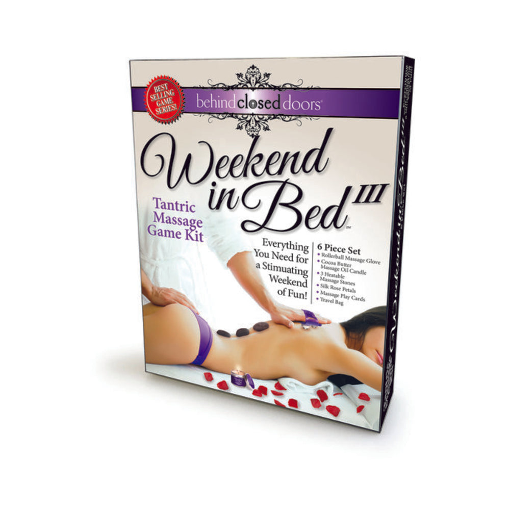 Weekend In Bed, Tantric Massage Kit