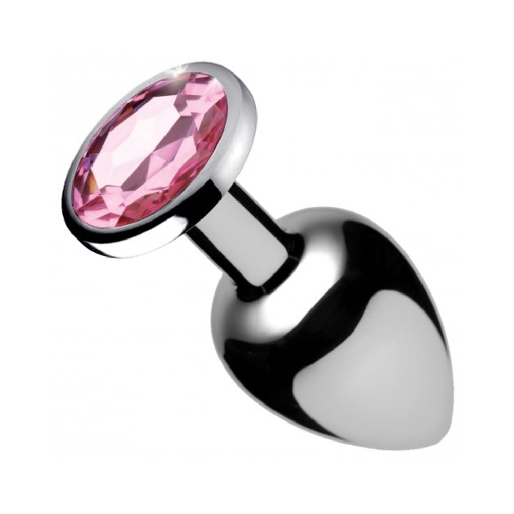 Pink Gem Anal Plug- Medium