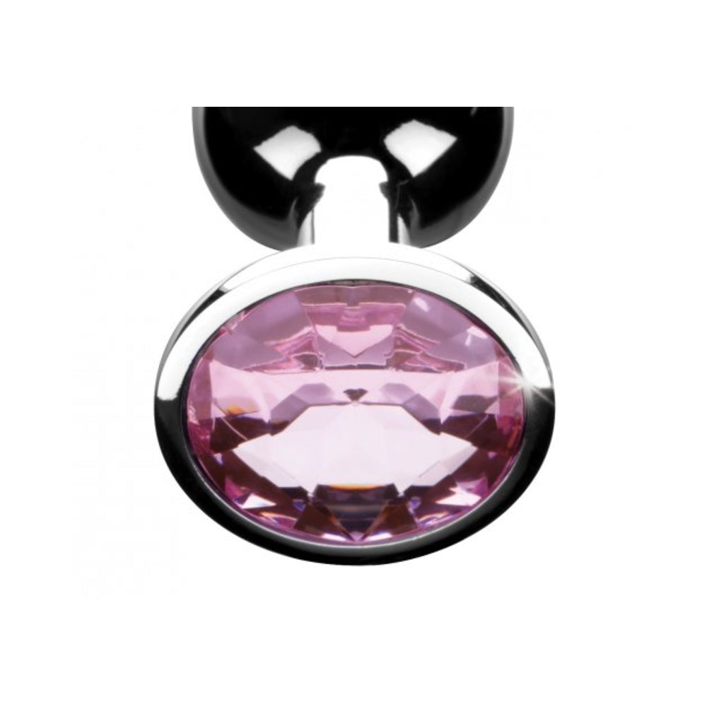 Pink Gem Anal Plug- Medium