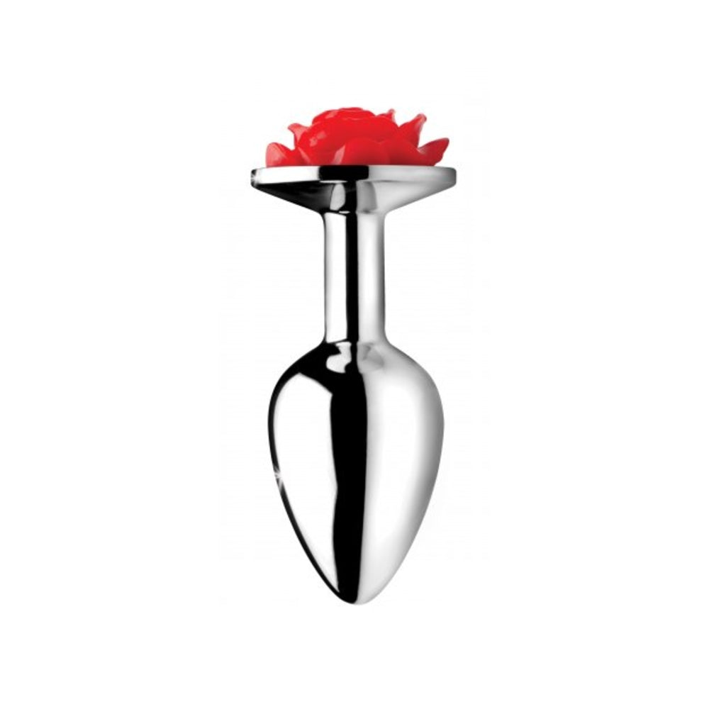 Red Rose Anal Plug- Medium