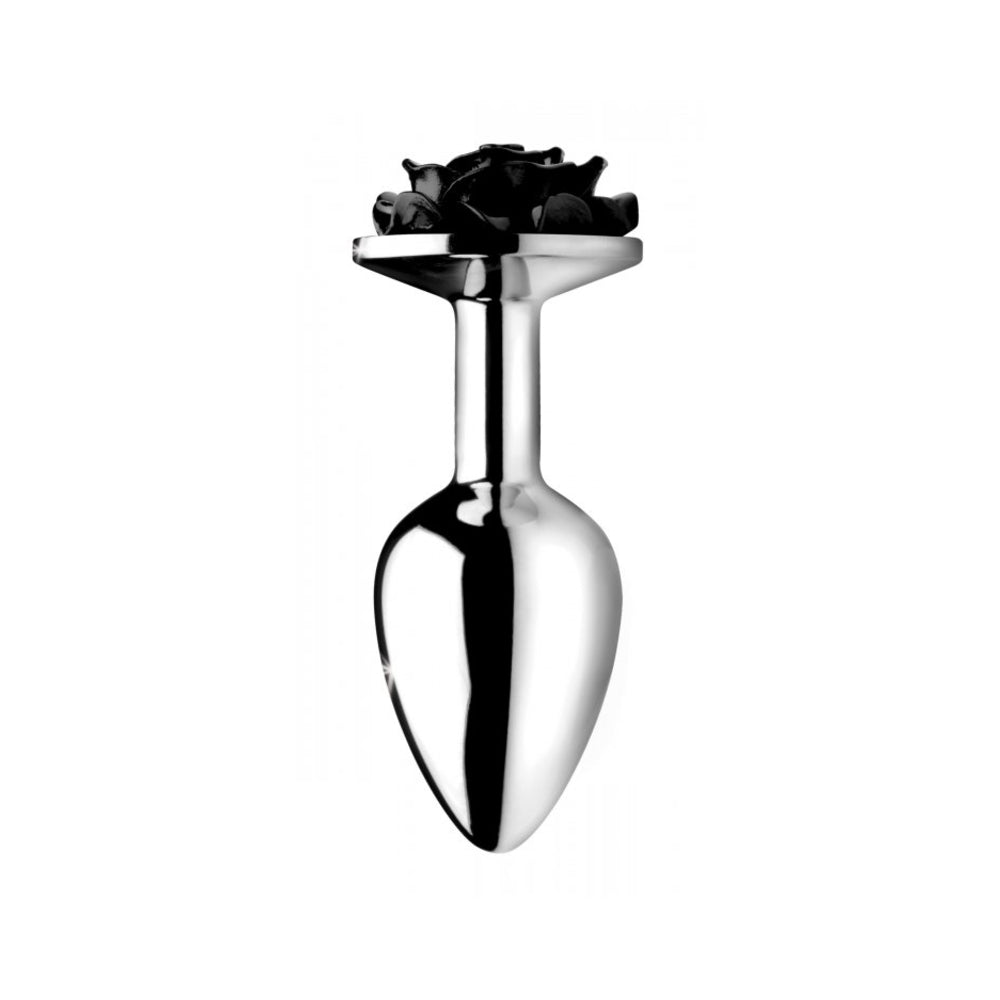 Black Rose Anal Plug- Small