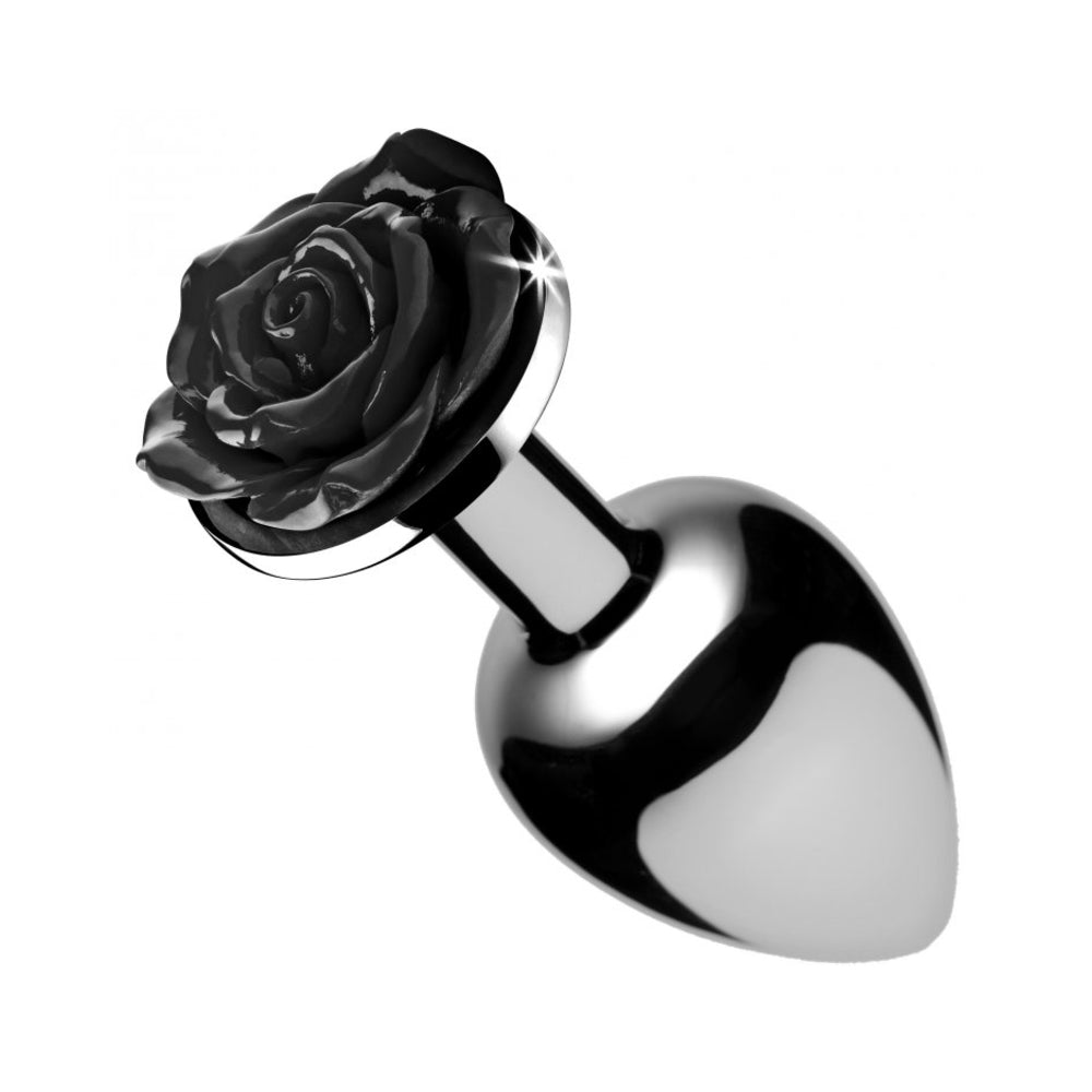 Black Rose Anal Plug- Medium
