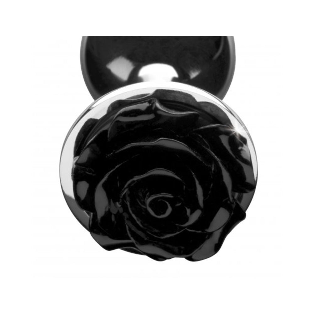 Black Rose Anal Plug- Medium