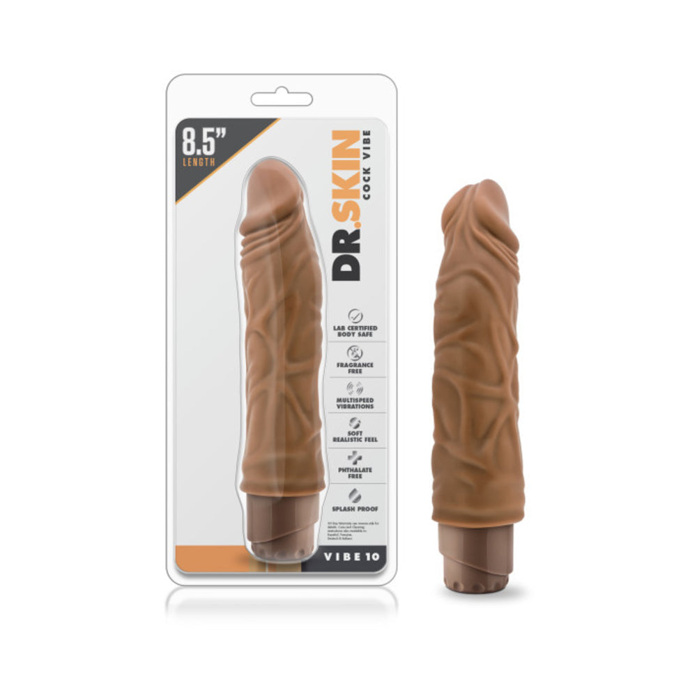 Dr. Skin - Cock Vibe - Vibe 10 - Mocha