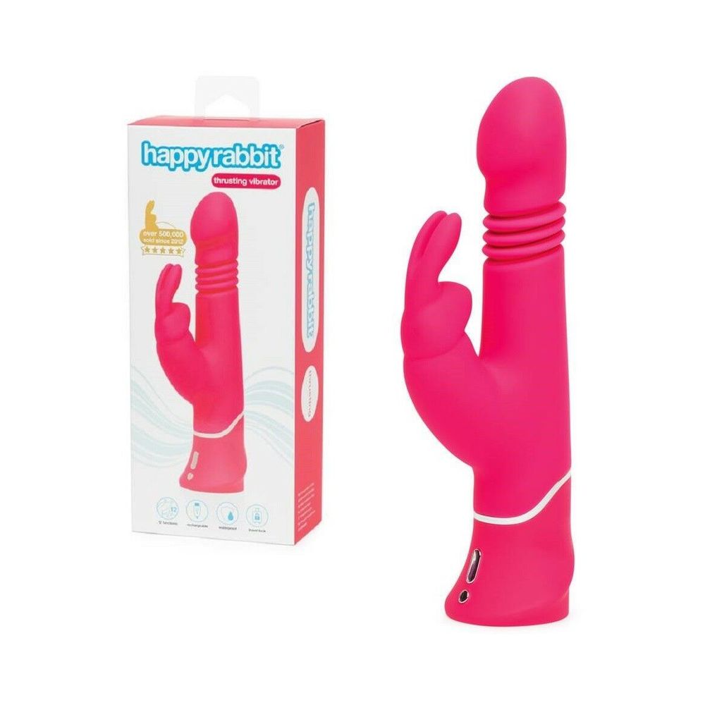 Happy Rabbit Thrusting Realistic Pink