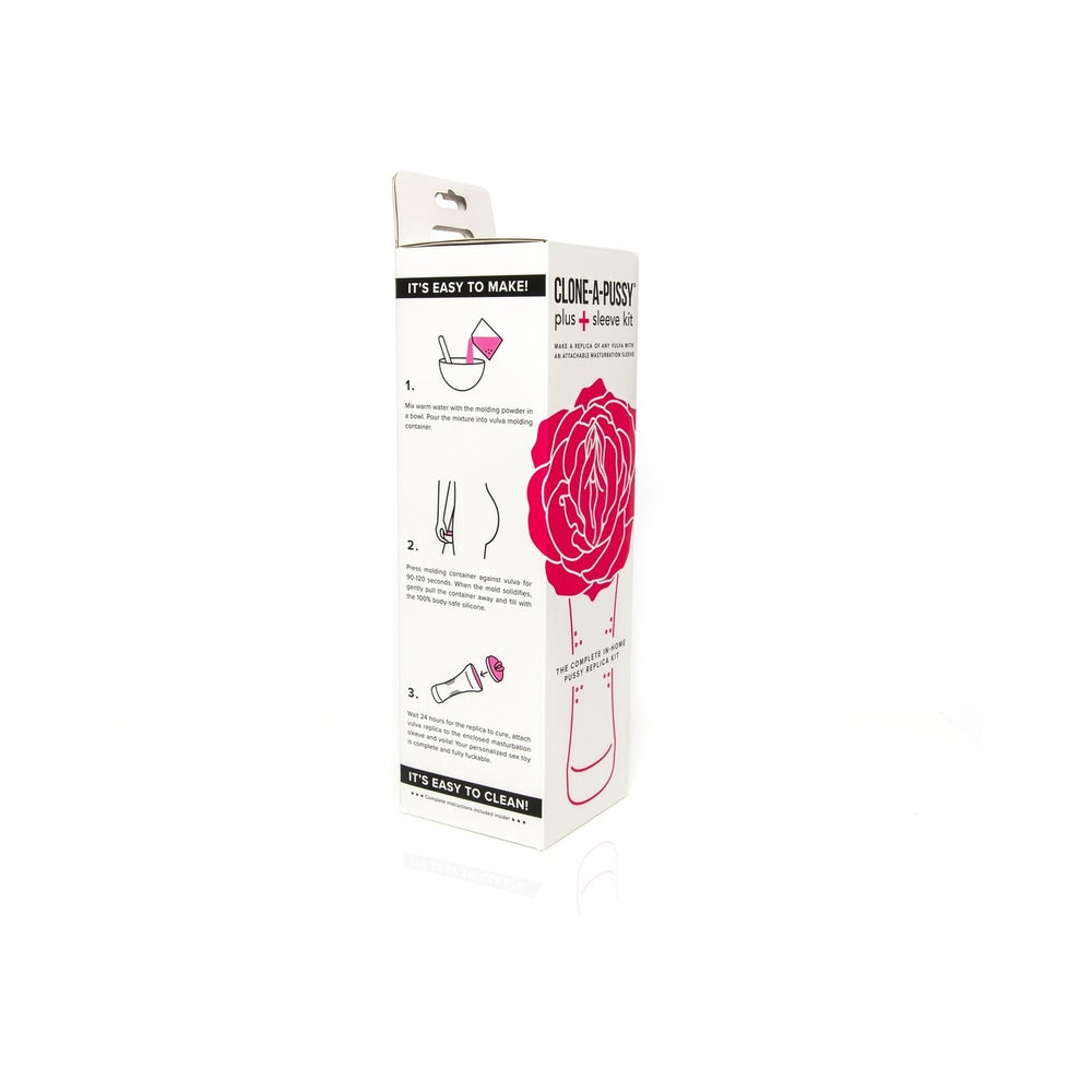 Clone-A-Pussy With Sleeve Kit Hot Pink