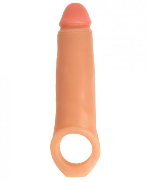 2 Inch Penis Enhancer with Ball Strap - Flesh