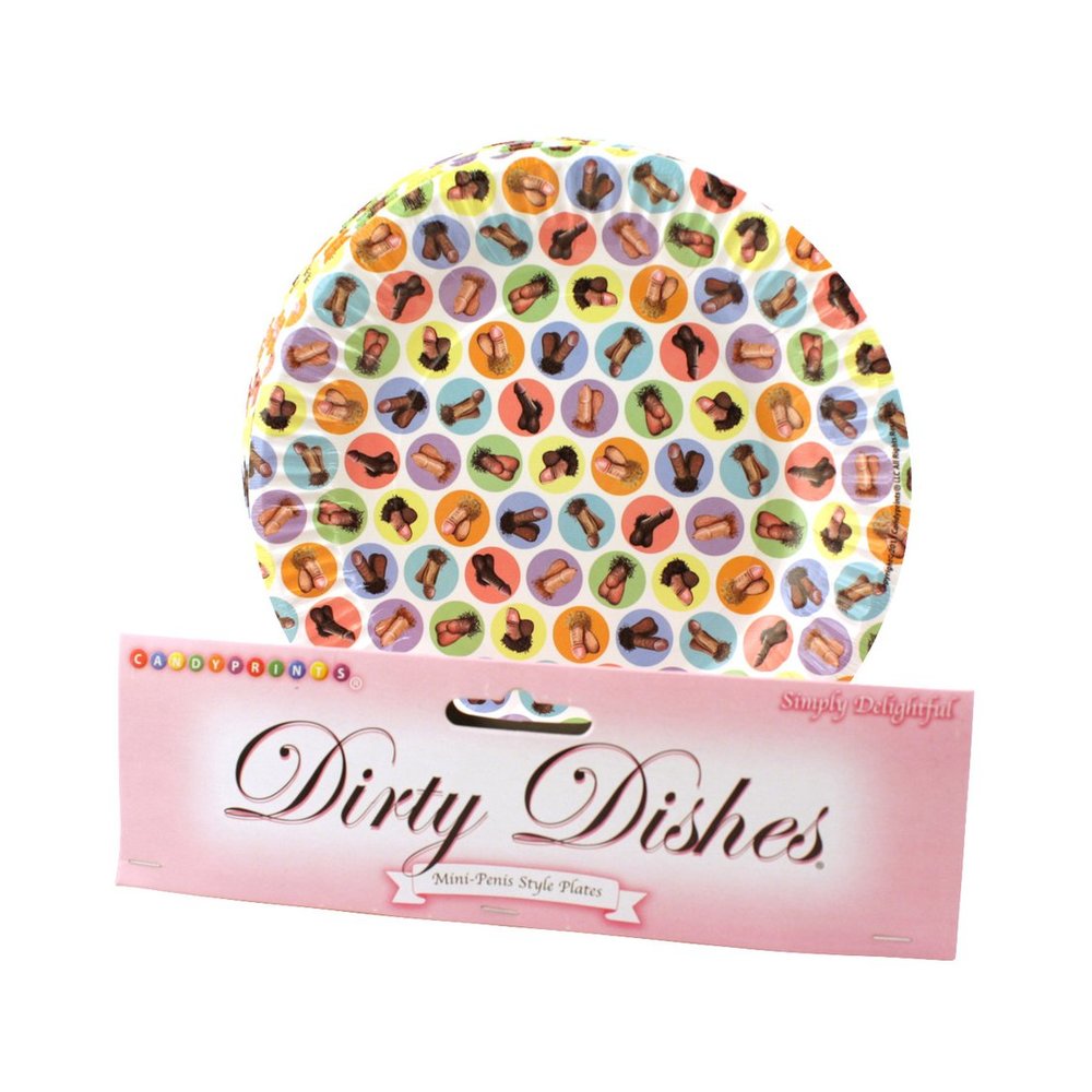 Mini Penis Plates Pack Of 8