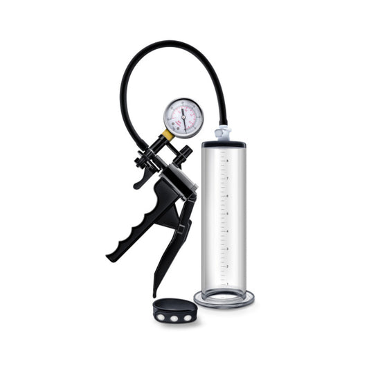 Performance - Vx8 Premium Penis Pump System With Silicone Cock Strap - Clear