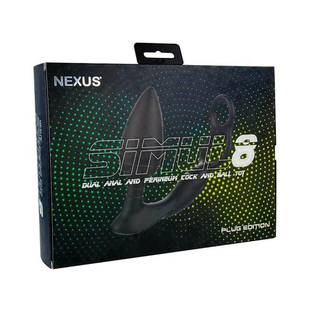 Nexus Simul8 Vibrating Dual Motor Anal, Cock And Ball Toy