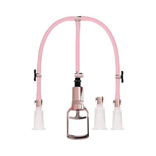 Pumped - Clitoral & Nipple Pump Set Medium - Rose