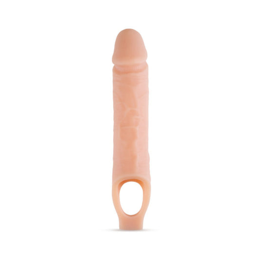 Performance Plus - 10 Inch Silicone Cock Sheath Penis Extender - Vanilla