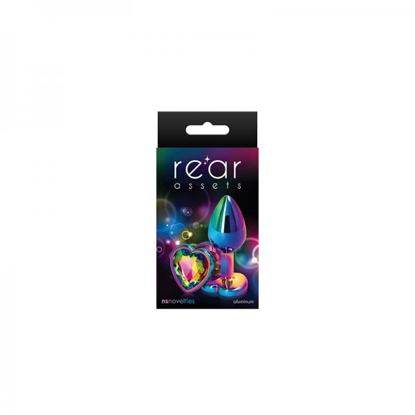 Rear Assets Multicolor Heart Small - Rainbow