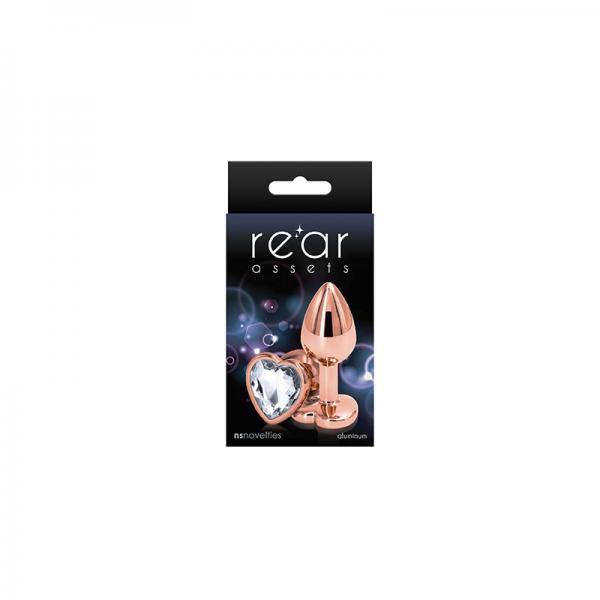 Rear Assets Rose Gold Heart Small