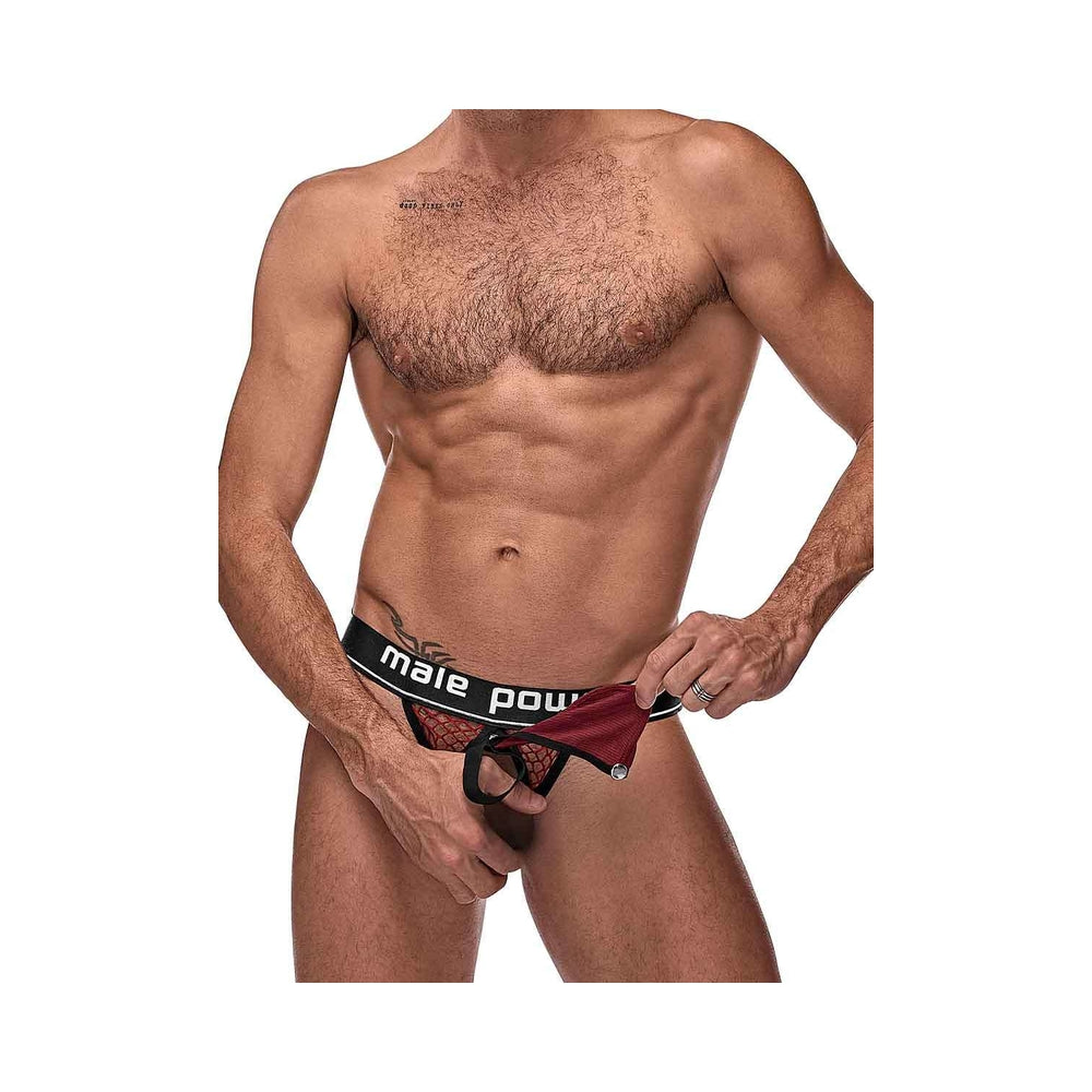 MP Cock Pit Net Cock Ring Jock Bur LX