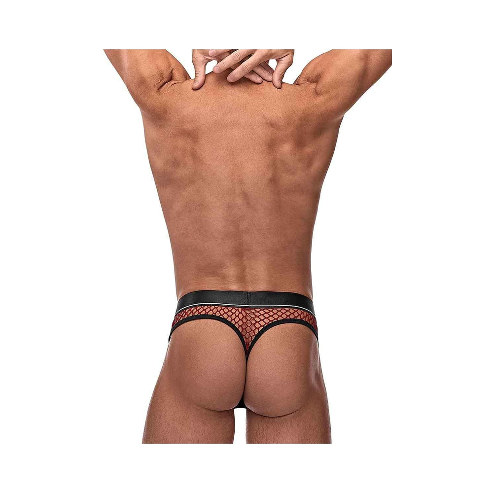 MP Cock Pit Net Cock Ring Thong Bur SM