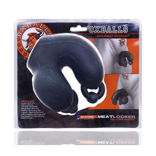 Oxballs Meatlocker Chastity - Black
