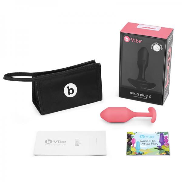 B Vibe Snug Plug 2 Coral