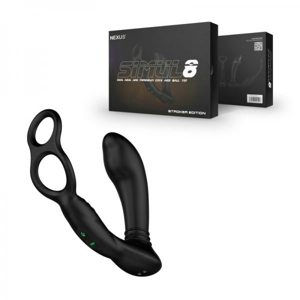 Nexus Simul8 Stroker Editionsilicone Black