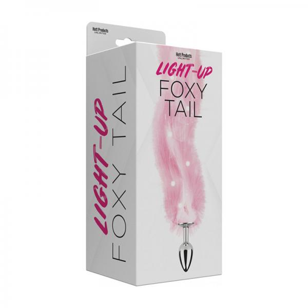 Foxy Tail Butt Plug Pink