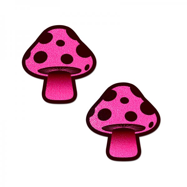 Pastease Mushroom Glow In The Dark Neon Pink