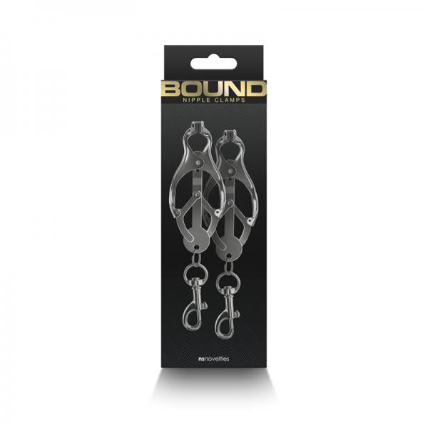 Bound Nipple Clamps C3 Gunmetal