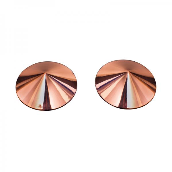 Pleasure Collection Metal Pasties Rose Gold O/s