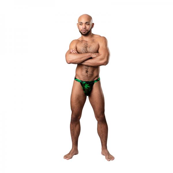 Hazy Dayz Micro Thong Potleaf S/m
