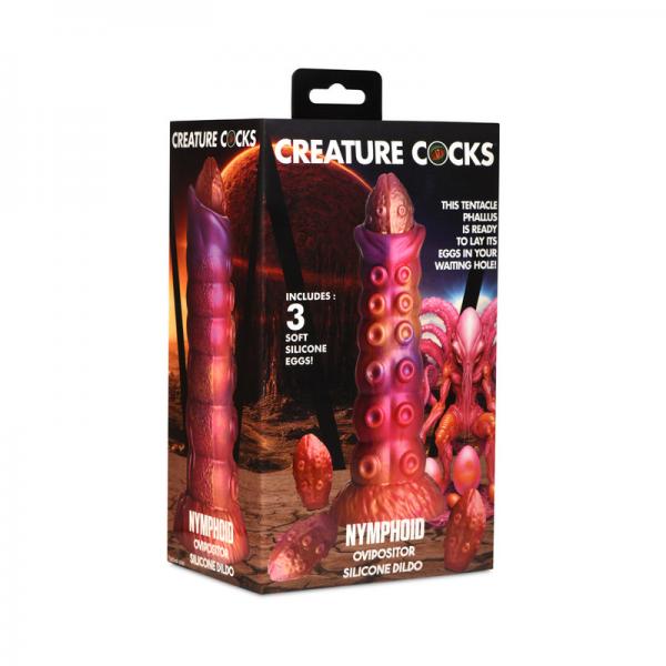 Nymphoid Ovipositor Silicone Dildo