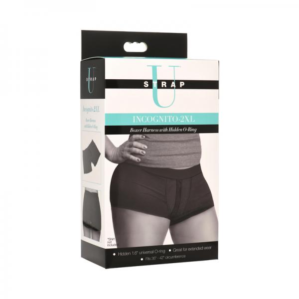 Incognito Boxer Harness with Hidden O-Ring - 2XL