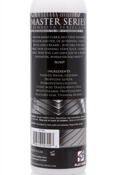 Jizz Unscented Water-Based Lube 8oz