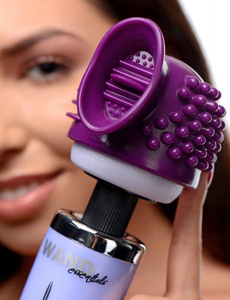 Triple Thrill 3 in 1 Silicone Wand Attachment