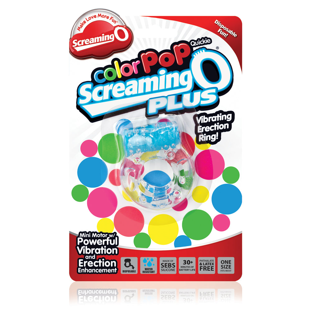 Screaming O Color Pop Quickie O Plus - Blue