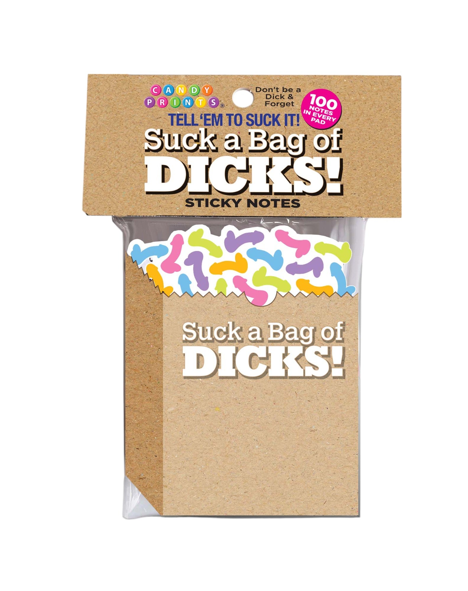 Suck a Bag Sticky Notes