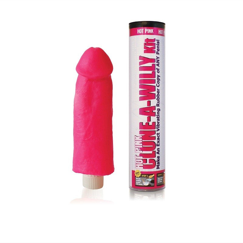 Clone-A-Willy Kit Vibrating - Hot Pink