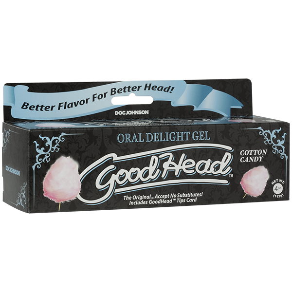 Goodhead Oral Delight Gel Cotton Candy Tube 4 fluid ounces