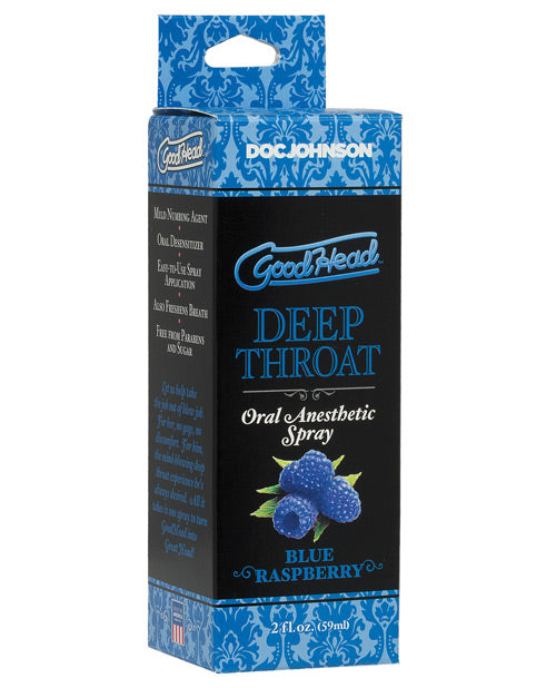 Goodhead Deep Throat Spray Blue Raspberry