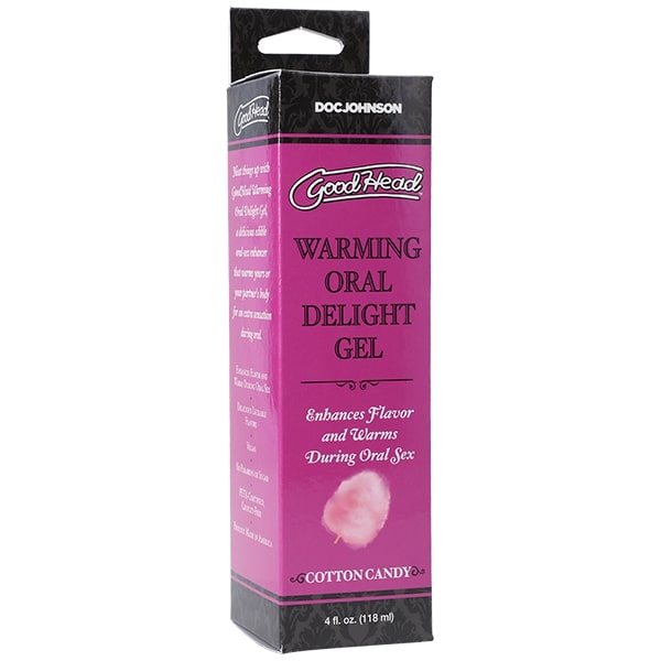 Goodhead Warming Head Oral Delight Gel Cotton Candy 4 Oz.