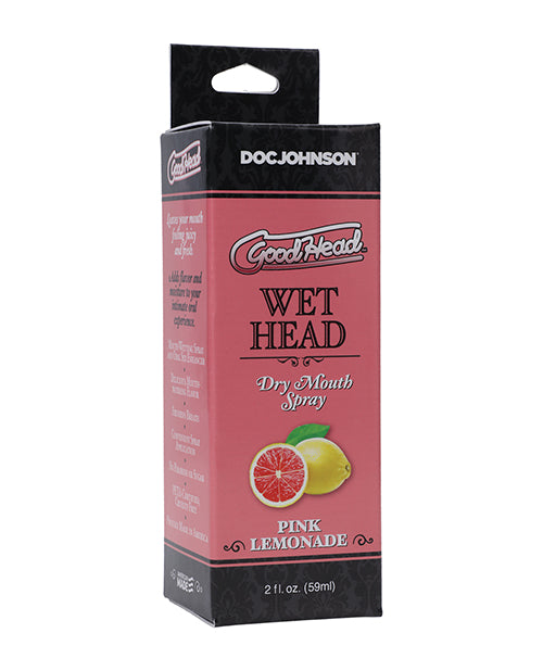 Goodhead Wet Head Dry Mouth Spray Pink Lemonade 2 Fl. Oz.
