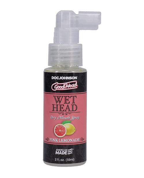 Goodhead Wet Head Dry Mouth Spray Pink Lemonade 2 Fl. Oz.