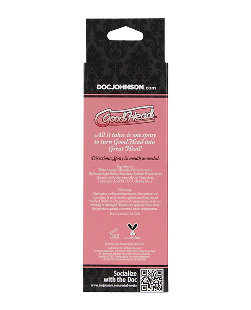 Goodhead Wet Head Dry Mouth Spray Pink Lemonade 2 Fl. Oz.