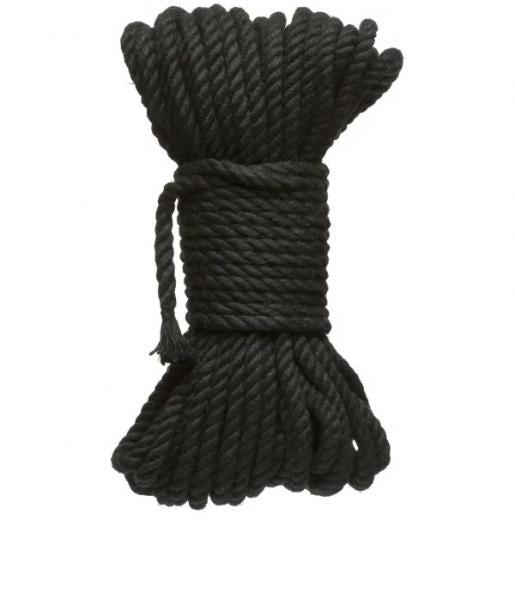 Merci Bind&tie 6mm Hemp Bondage Rope 50ft Black