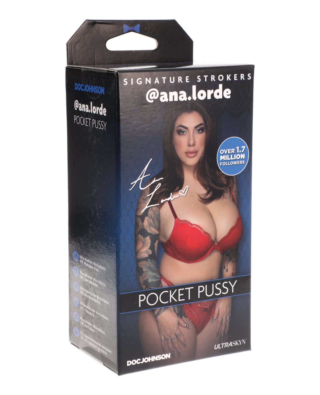 Signature Strokers - Girls Of Social Media - @ana.lorde - Ultraskyn Pocket Pussy Vanilla